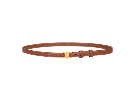 TEEN TRIOMPHE BELT IN NATURAL CALFSKIN 